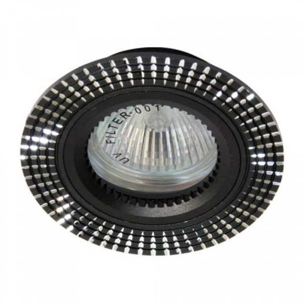 точковий світильник Feron GS-M369 MR16/G5.3/ чорний