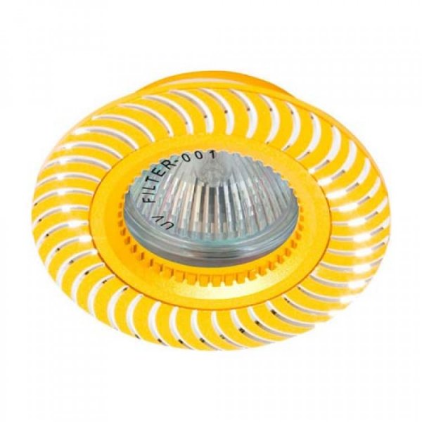 точечный светильник Feron GS-M392 MR16/G5.3/ золото 