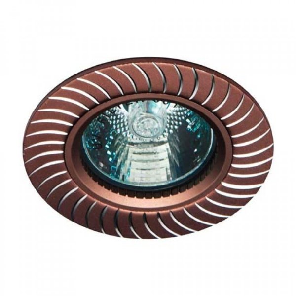 точечный светильник Feron GS-M392 MR16/G5.3/ коричневый 