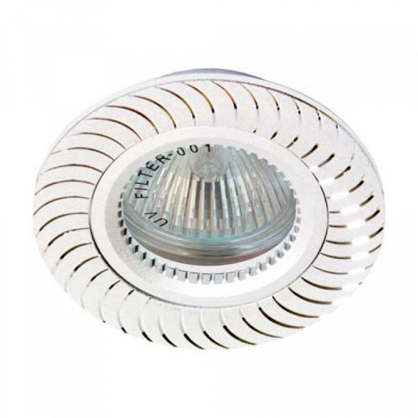 точковий світильник Feron GS-M392 MR16/G5.3/ срібло