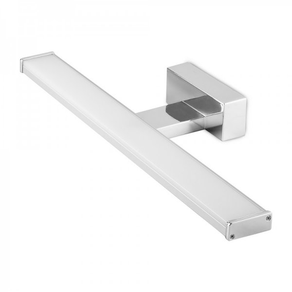 настінний світильник Feron AL5080 230V 8W 640LM 4000К IP44 хром, матовий розсіювач