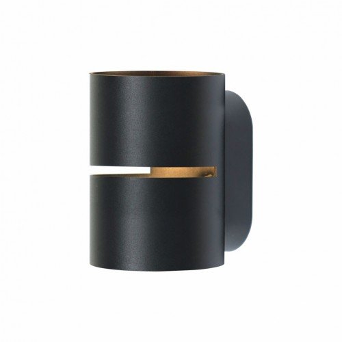 настінний світильник Feron AL8001 G9 чорний, круг