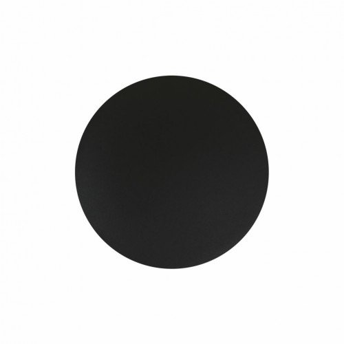 настінний світильник Feron AL8100 230V 12W круг, чорний 400LM 3000К IP20