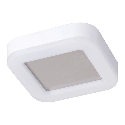 точечный светильник Feron AL3007-SW 15W 5000К IP65, квадрат, белый 