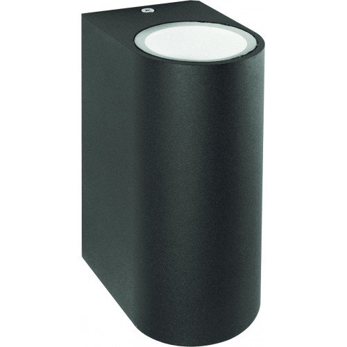 вуличний світильник Feron DH015 230V без лампи MR16/GU10*2, чорний