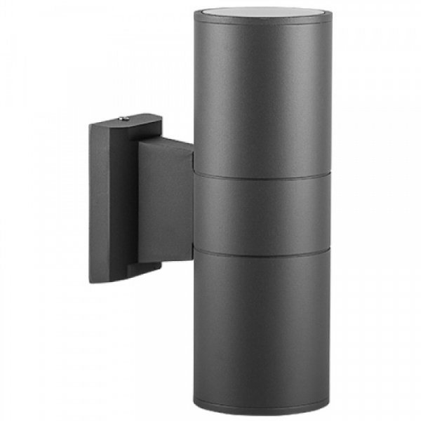 уличный светильник Feron DH0702 230V без лампы 2*E27 черный 