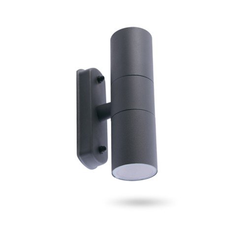 уличный светильник Feron DH0704 230V 2*GU10, серый 