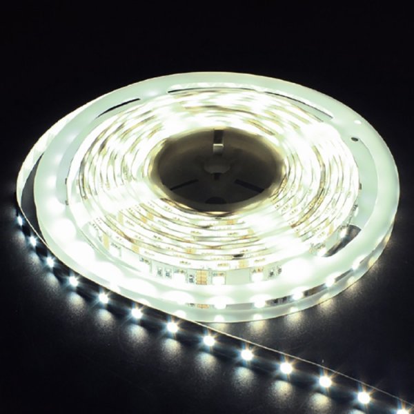 світлодіодна стрічка Feron LS606/ SANAN LED-RL 60SMD(5050)/m 14,4W/m 12V 5m білий