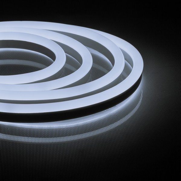 неонова стрічка Feron LS720 120SMD(2835)/m 230V 9,6W/m холодний білий IP65, min 50m