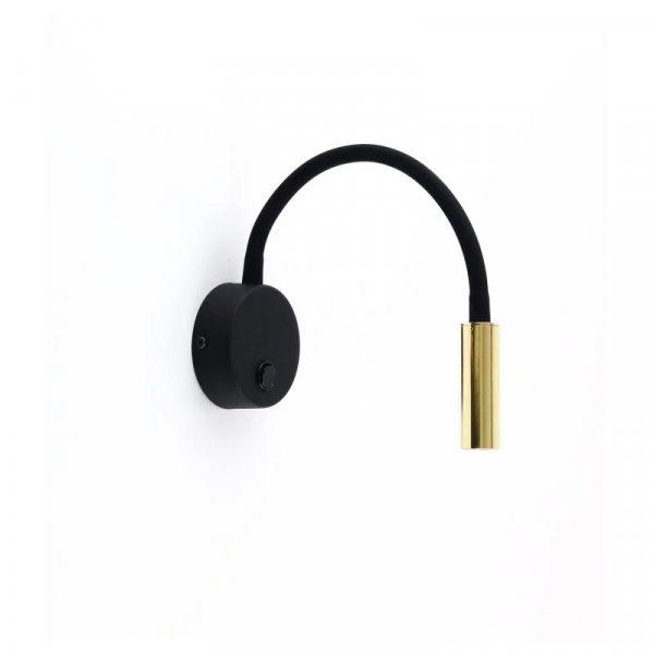 настінний світильник TK Lighting 10039 LAGOS BLACK/GOLD