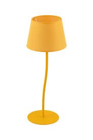 настільна лампа TK Lighting 6641 NICOLA YELLOW