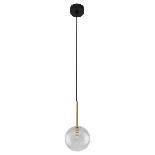 підвісний світильник TK Lighting 5941 NILOS BLACK/GOLD