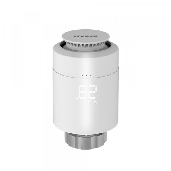 Умная беспроволочная термоголовка для радиатора Zigbee Livolo
