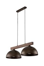 підвісний світильник TK Lighting 4507 OSLO BROWN