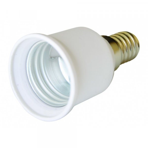 Патрон-перехідник Е14/Е27, вітрина