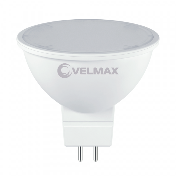 LED лампа VELMAX V-MR16, 8W, 220V, GU5.3, 4100K, 720Lm, вітрина