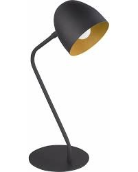 настільна лампа TK Lighting 5036 SOHO BLACK