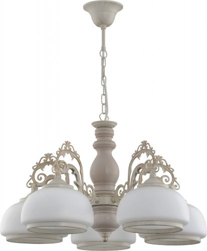 люстра ALFA 18385 MEDALISTKA WHITE