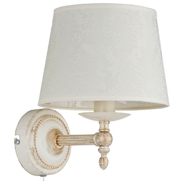 настінний світильник ALFA 18530 ROKSANA WHITE