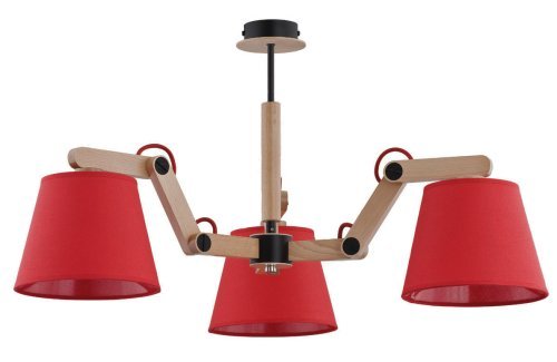 люстра ALFA 22243 JOGA RED