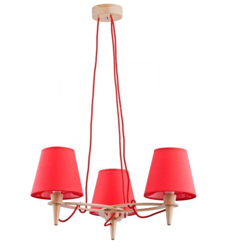 люстра ALFA 22273 LUCJA RED