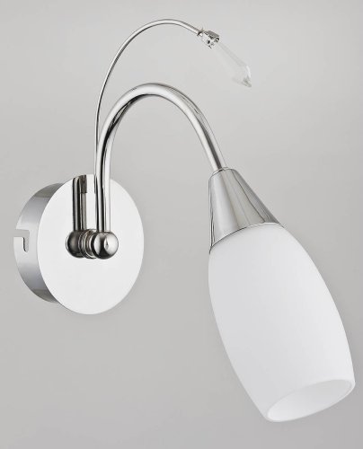 настінний світильник ALFA 22830 BASTER SILVER