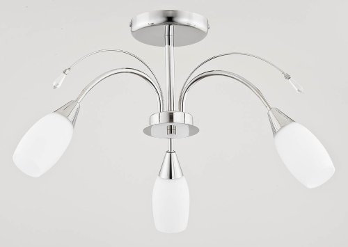 люстра ALFA 22833 BASTER SILVER