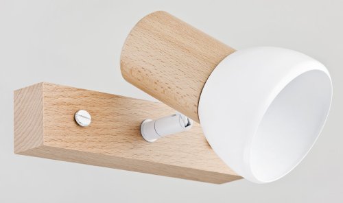 настінний світильник ALFA 24440 SANTO WHITE