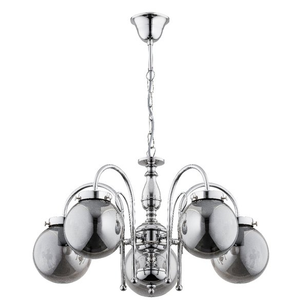 люстра ALFA 28285 HERO SILVER