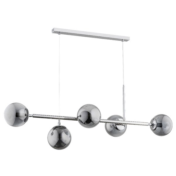 підвісний світильник ALFA 63018 DANSA SILVER