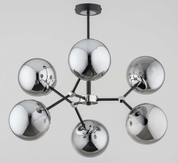 люстра ALFA 63122 FOTON MIX SILVER