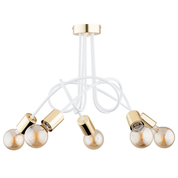 люстра ALFA 63211 TANGO GOLD WHITE