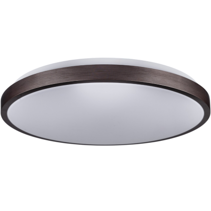 Стельовий світильник RING матовий 80W 480*60мм 3000К-6500К з ДК бронзовий