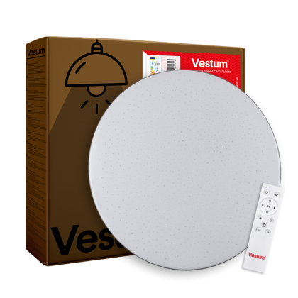 Стельовий світильник STARLIGHT зоряне небо 80W 480*65мм 3000К-6500К з ДК