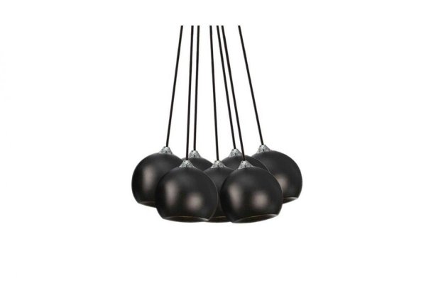 підвісний світильник Azzardo AZ0635 GULIA 7 BLACK WISZACA