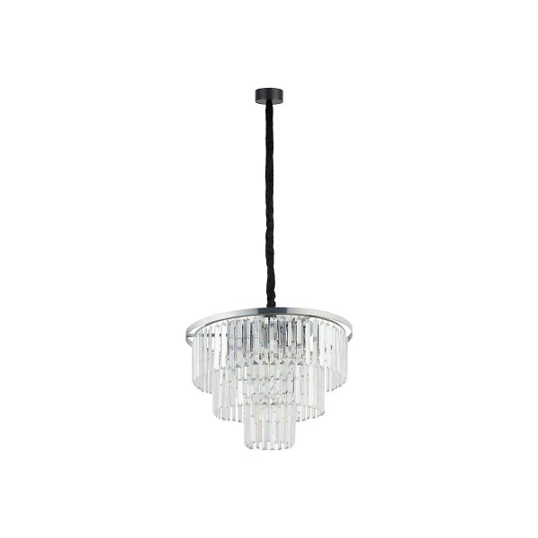 люстра NOWODVORSKI 7617 CRISTAL SILVER M