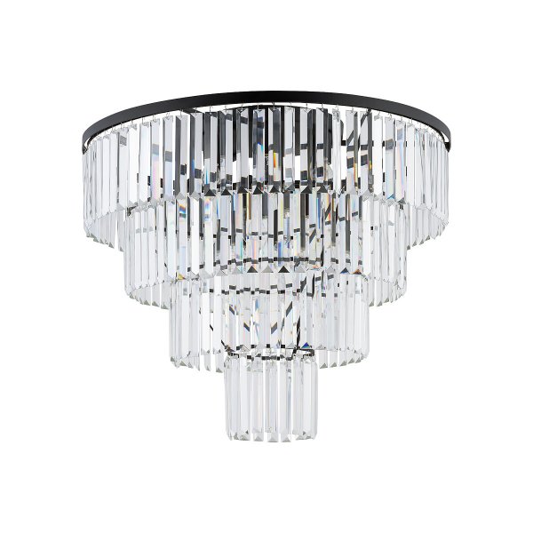 люстра NOWODVORSKI 7630 CRISTAL BLACK L 
