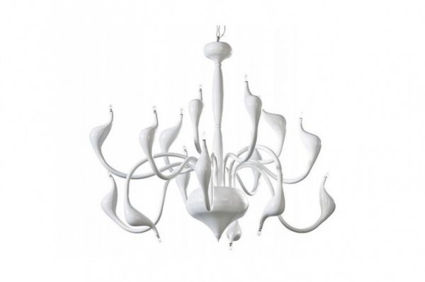 люстра Azzardo AZ0172 SNAKE 2 LAMPA WISZACA WHITE