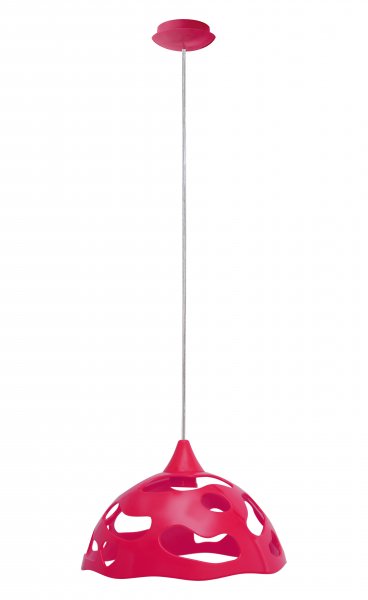 Підвісний світильник люстра Erka 1304 рожева