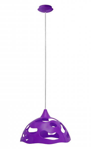 Подвесной светильник люстра Erka 1304 фиолетовая