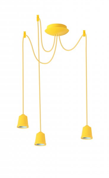 Подвесной светильник люстра Erka 323 жовтий 2м