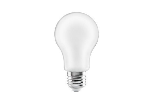 Лампа GTV LED 8W Молочний Filament A60, 3000K, E27 (LD-A60FL8M-30)