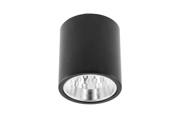 Світильник GTV DRAGO, max 60W, E27, IP20, d133мм, чорний