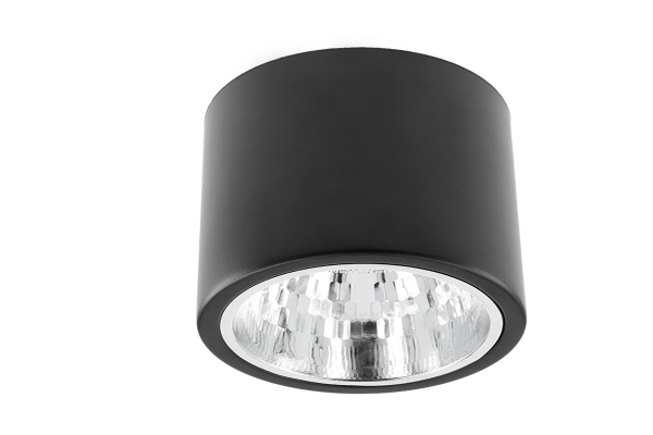 Світильник GTV DRAGO, max 60W, E27, IP20, d172мм, чорний