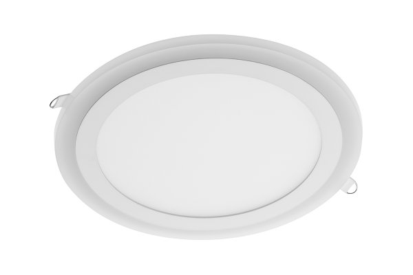 Светильник GTV LED TWINS (врезной), 16W (12W+4W), IP20, 3000K 3 режима