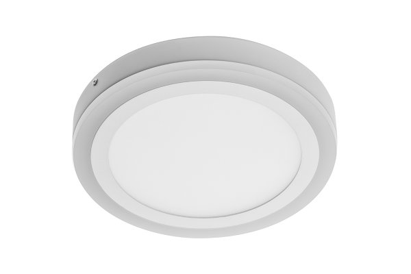 Светильник GTV LED TWINS (накладной), 16W (12W+4W), IP20, 3000K 3 режима