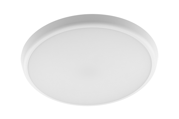 Світильник GTV LED OSAKA з мікрохв. датчиком руху, 16W, IP54, IK10, 4000K, ефект загасання