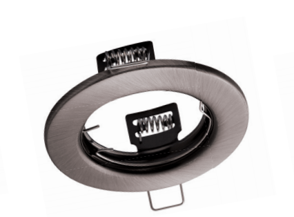 Светильник врезной точечный круглый GTV PARMA, IP20, старое золото (сталь)