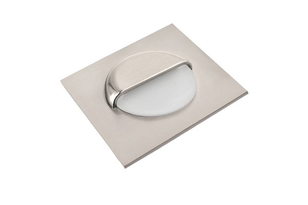 Светильник лестничный GTV LED ESCADA 0,8W, 4000K, DC 12V, IP20, квадратный, закрытый