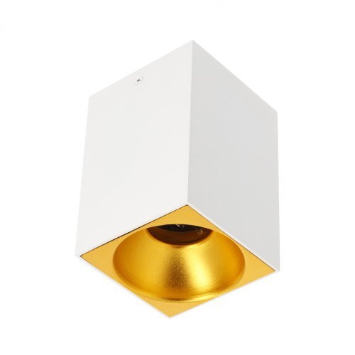 Светильник GTV TENSA, алюминий, 90x90x140, IP20, GU10, квадрат, белый